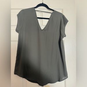 Gray Halogen Blouse